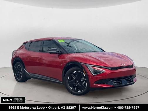 Runway Red 2025 Kia EV6 Wind