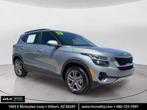 Steel Gray 2023 Kia Seltos S