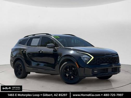 Ebony Black 2023 Kia Sportage X-Pro