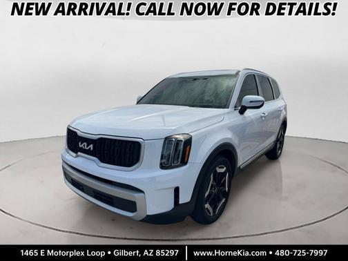 Glacial White Pearl 2024 Kia Telluride EX