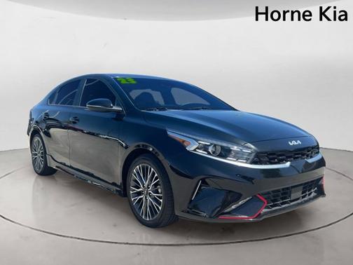 Aurora Black 2023 Kia Forte GT-Line