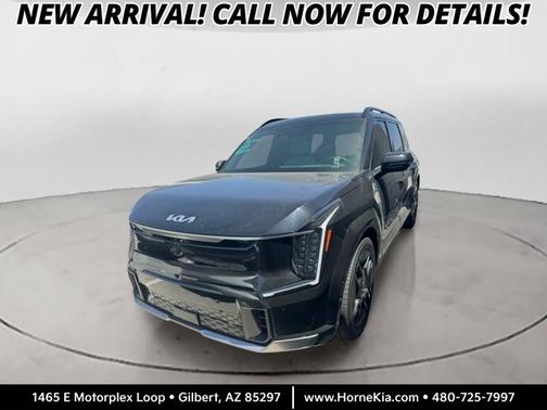 Aurora Black Pearl 2024 Kia EV9 GT-Line