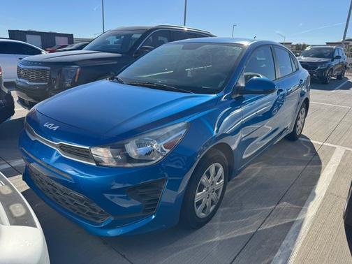 Sporty Blue 2022 Kia Rio S