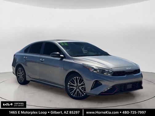 Steel Gray 2022 Kia Forte GT-Line