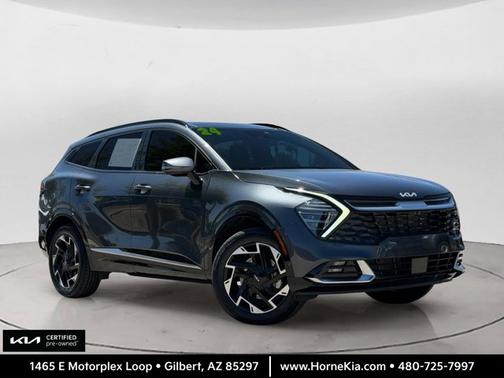 Gravity Gray 2024 Kia Sportage SX-Prestige