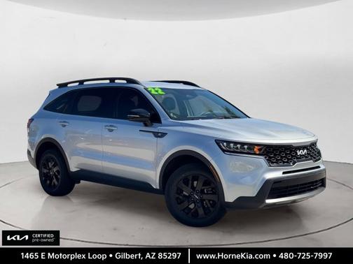 Sparkling Silver 2022 Kia Sorento X-Line S
