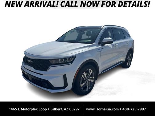 Snow White Pearl 2022 Kia Sorento Hybrid EX