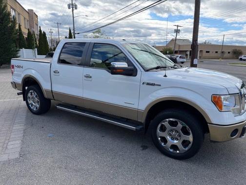 White 2012 Ford F-150 Lariat