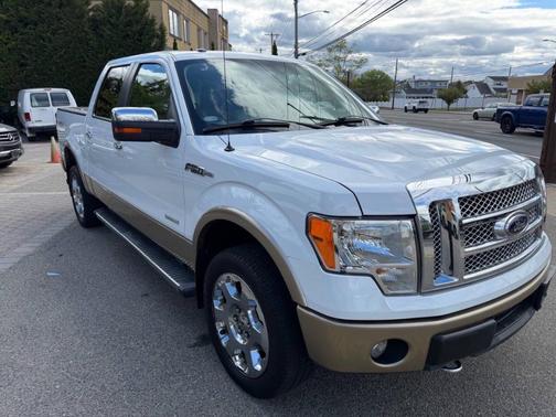 White 2012 Ford F-150 Lariat