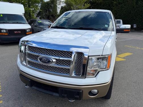 White 2012 Ford F-150 Lariat