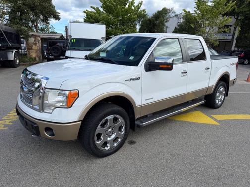 White 2012 Ford F-150 Lariat