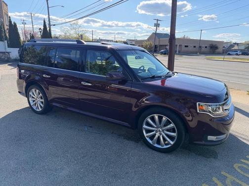 Burgundy 2018 Ford Flex Limited w/EcoBoost