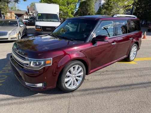 Burgundy 2018 Ford Flex Limited w/EcoBoost