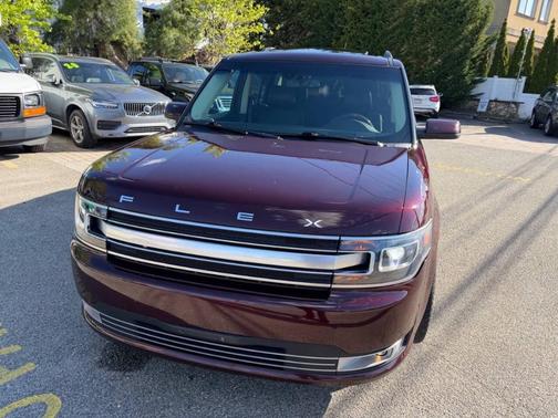 Burgundy 2018 Ford Flex Limited w/EcoBoost