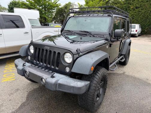 Black 2017 Jeep Wrangler Unlimited Sport