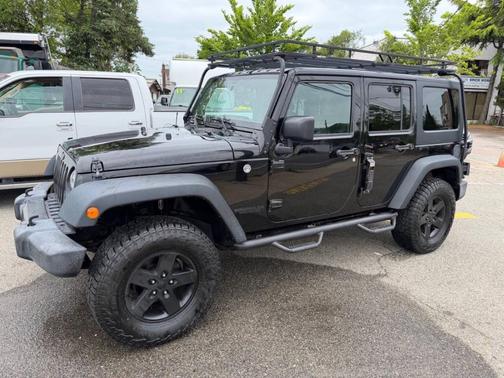 Black 2017 Jeep Wrangler Unlimited Sport