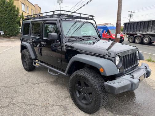 Black 2017 Jeep Wrangler Unlimited Sport