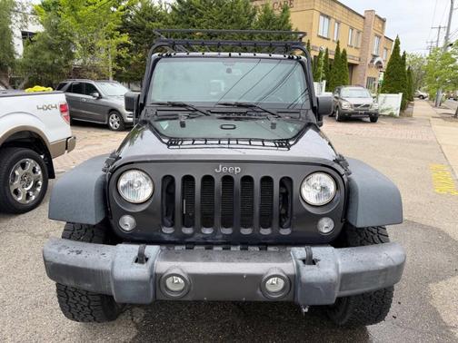 Black 2017 Jeep Wrangler Unlimited Sport