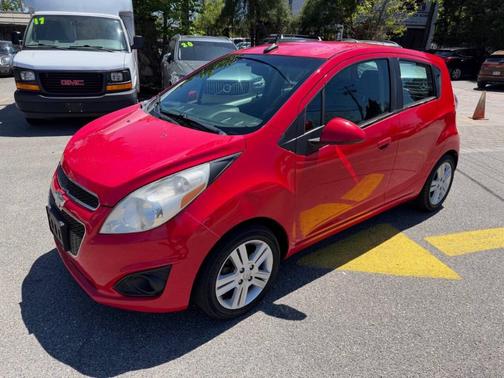 Red 2013 Chevrolet Spark LS