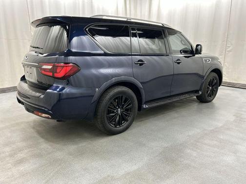 Hermosa Blue 2022 INFINITI QX80 Luxe