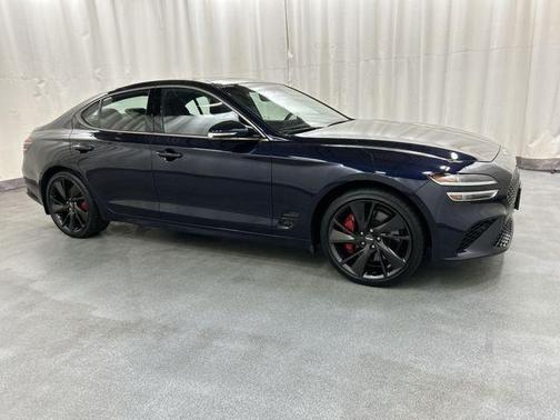 Capri Blue 2023 Genesis G70 3.3T AWD