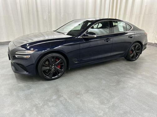 Capri Blue 2023 Genesis G70 3.3T AWD