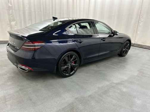 Capri Blue 2023 Genesis G70 3.3T AWD