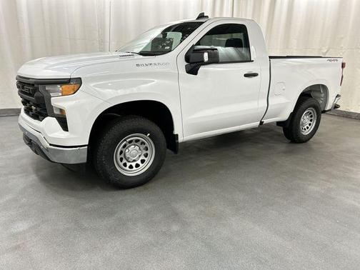 Summit White 2026 Chevrolet Silverado 1500 WT