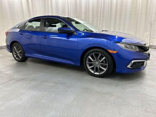 Blue 2020 Honda Civic EX