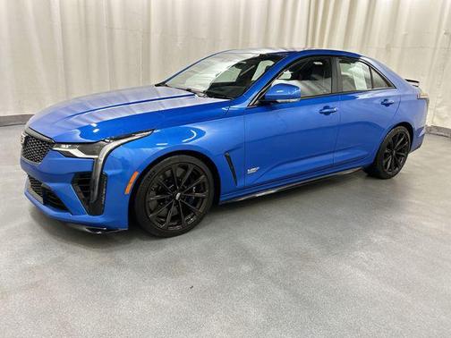 Coastal Blue Metallic 2024 Cadillac CT4-V V-Series Blackwing