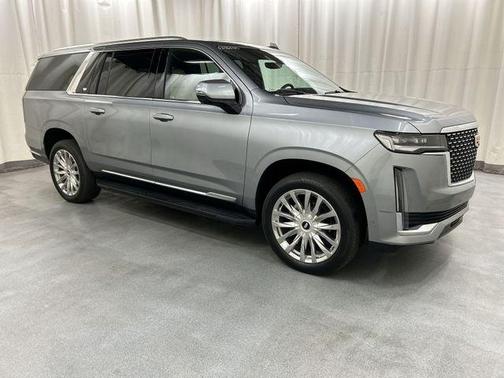 Argent Silver Metallic 2023 Cadillac Escalade ESV Premium Luxury