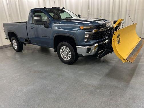 Lakeshore Blue Metallic 2024 Chevrolet Silverado 3500 LT