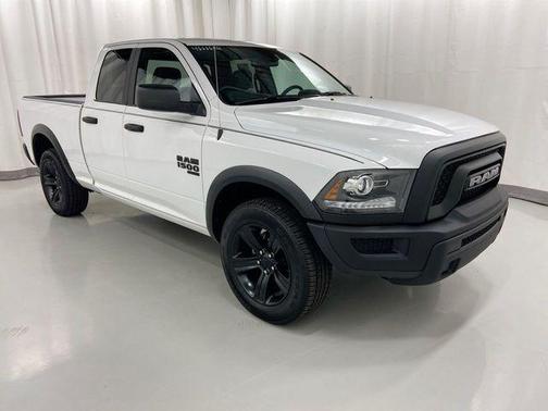 Bright White Clearcoat 2021 RAM 1500 Classic Warlock Quad Cab 4x4 6'4' Box