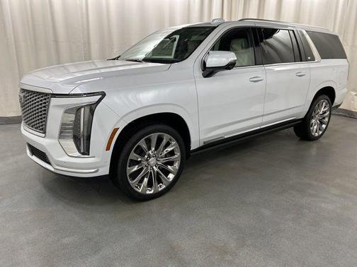 Vibrant White Tricoat 2026 Cadillac Escalade ESV Platinum