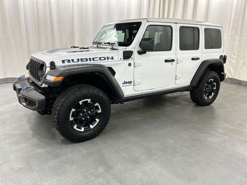 Bright White Clearcoat 2024 Jeep Wrangler 4xe Rubicon