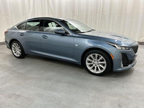 Midnight Steel Metallic 2023 Cadillac CT5 Luxury