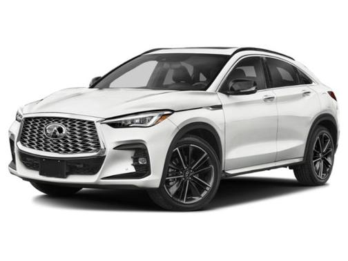 Majestic White 2023 INFINITI QX55 ESSENTIAL