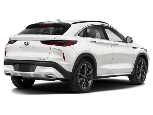 Majestic White 2023 INFINITI QX55 ESSENTIAL