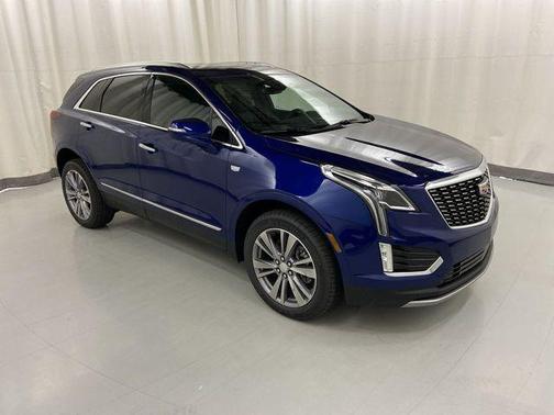 Opulent Blue Metallic 2024 Cadillac XT5 Premium Luxury