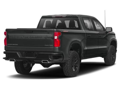 Shadow Gray Metallic 2021 Chevrolet Silverado 1500 Custom Trail Boss