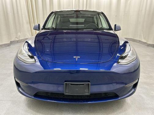 Deep Blue Metallic 2025 Tesla Model Y Long Range Dual Motor All-Wheel Drive