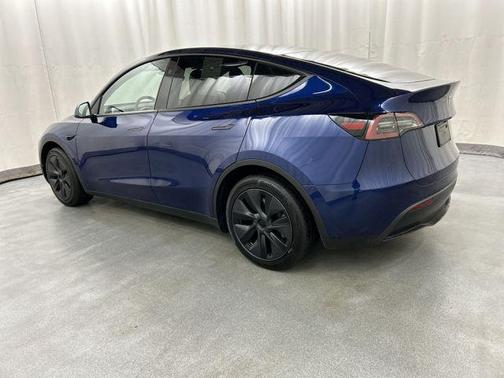 Deep Blue Metallic 2025 Tesla Model Y Long Range Dual Motor All-Wheel Drive