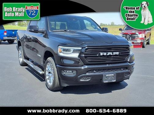 Black 2023 RAM 1500 Laramie