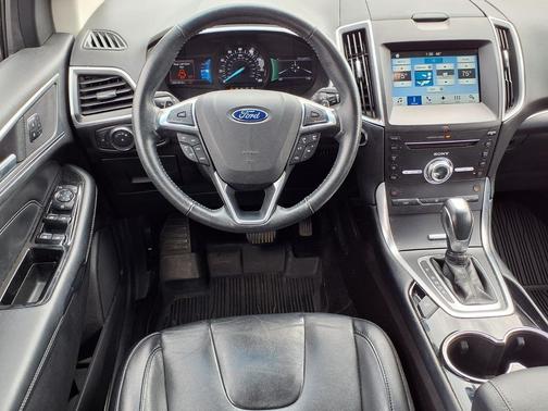 Gray 2017 Ford Edge Titanium