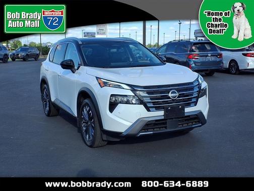 White 2025 Nissan Rogue SL