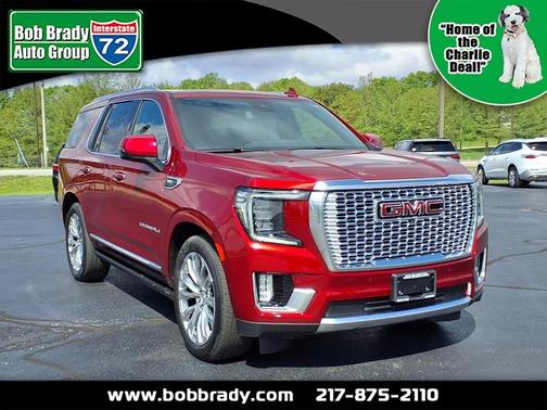 Red 2024 GMC Yukon Denali