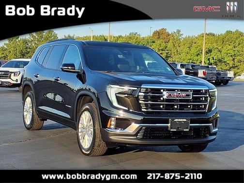 Black 2026 GMC Acadia FWD Elevation