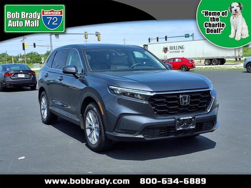 Gray 2024 Honda CR-V EX AWD