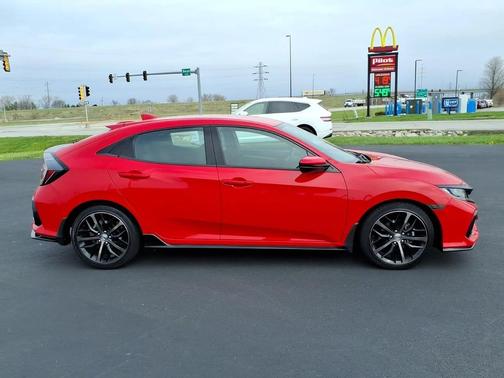 Red 2021 Honda Civic Sport