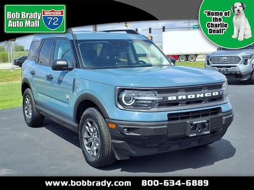 Blue 2022 Ford Bronco Sport Big Bend